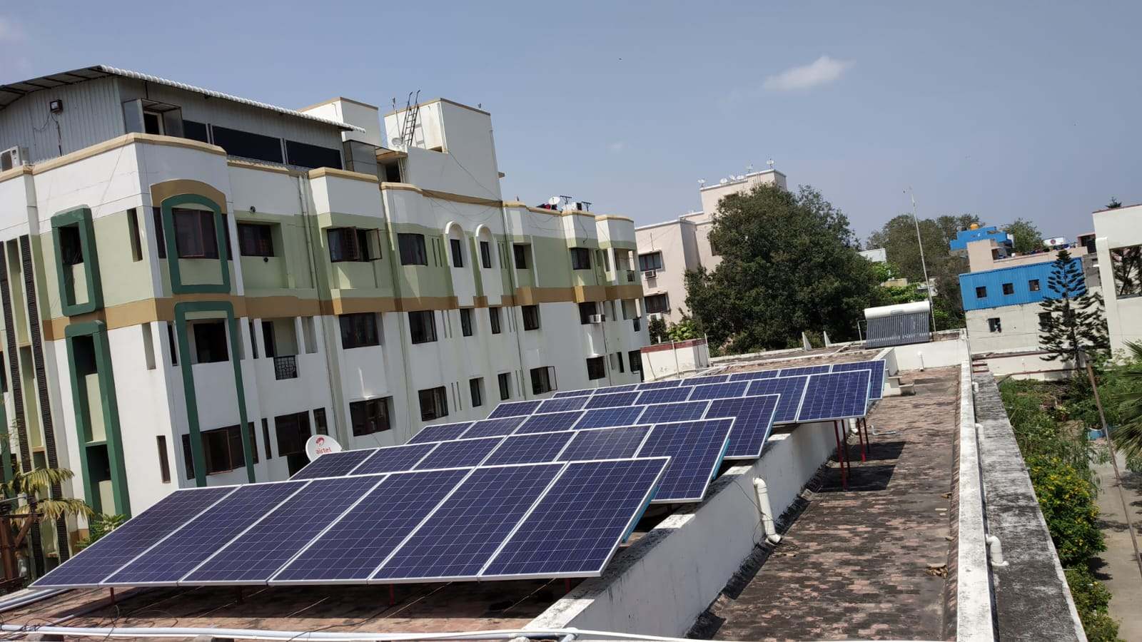 100 kW + 3 kW Solar Power System for DGV