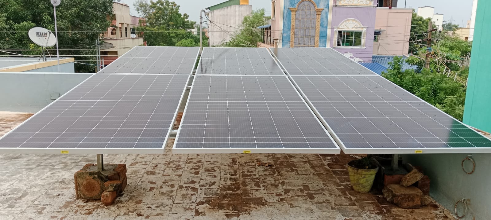 3 kW Solar Water Heating System for Sivakumar – 30 Years of Service at Thiruninravur
